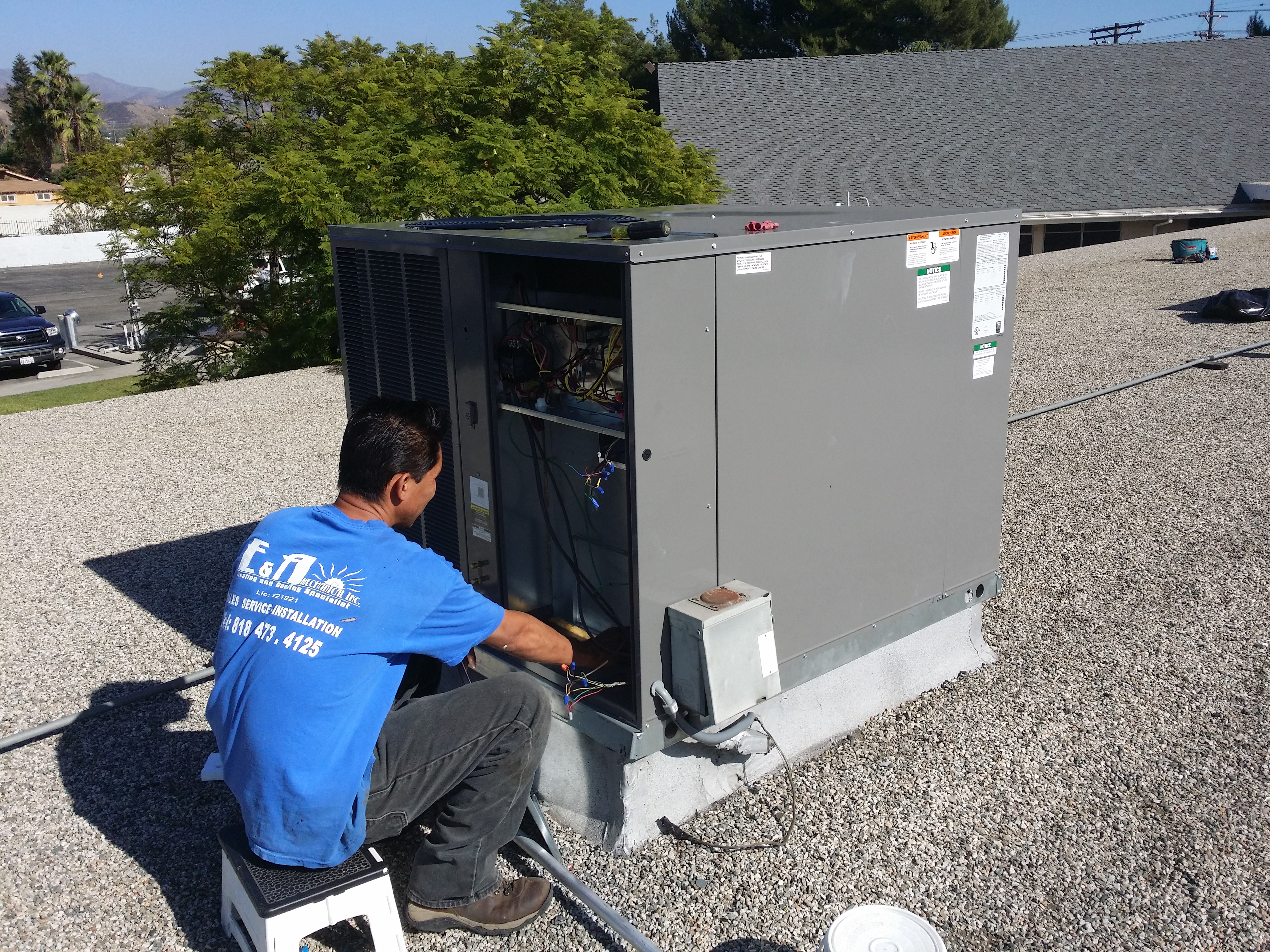 E & A Mechanical work photo